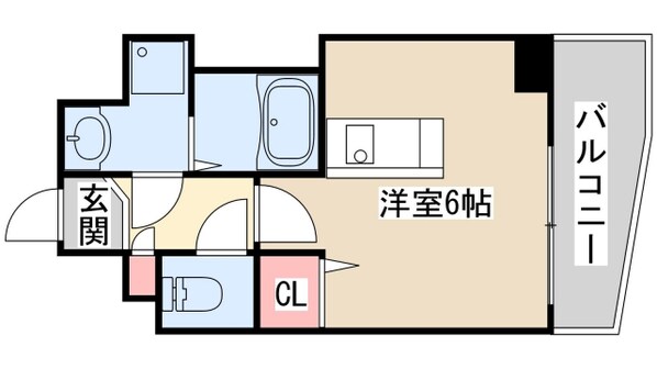 ラナップスクエア神戸県庁前の物件間取画像